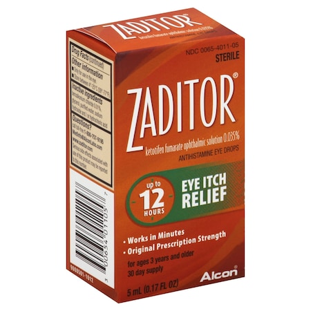 Zaditor EYE DROPS 5ML 552984
